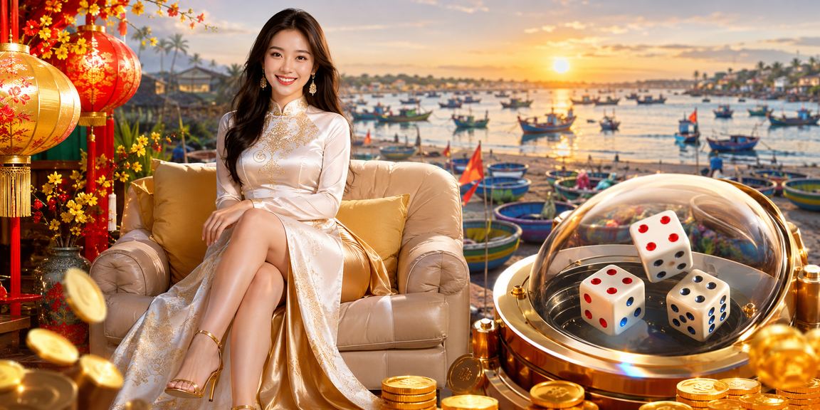 Bầu trời và biển dịu nhẹ như biểu tượng minh bạch trong cá cược
