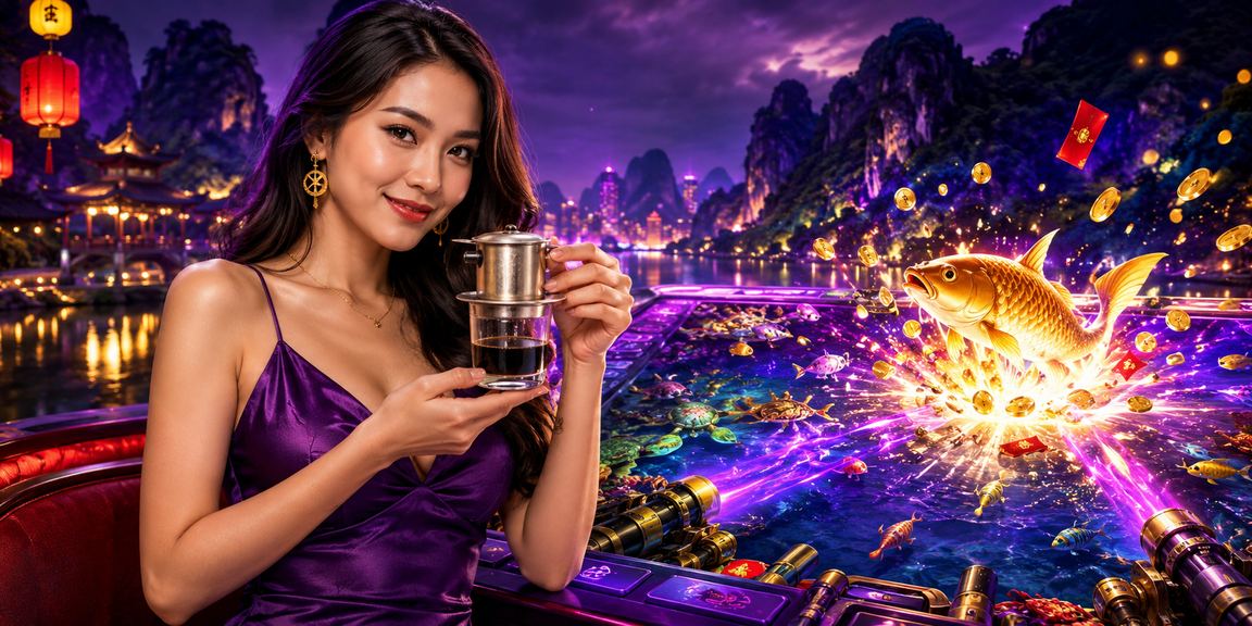 Phong cảnh núi Ninh Bình và sông uốn lượn vào sáng sớm